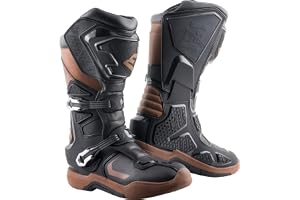 Bogotto RMXA vattentät Enduro/Motocross stövlar, schwarz/braun, 47