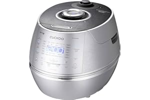 CUCKOO CRP-DHSR0609F Cuiseur à Riz Argent avec Ecran 1090 W