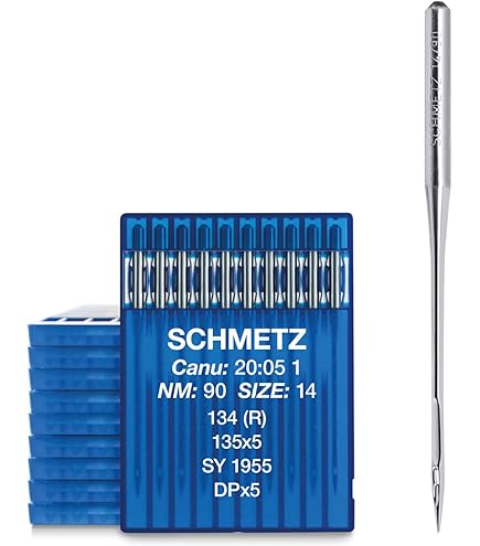 Groz-Beckert 100Pcs 134 135X5 DPX5 SY1955 797 Industriel Couture À - Foto 10