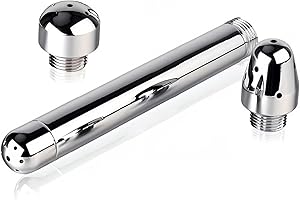 iwobi Enema Boquilla de Ducha Cabezal para bidés y duchas Cleaner con 3 Cabeza de Ducha (Plata)