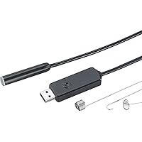 Somikon Teleskop Kamera: Wasserfeste USB-Endoskop-Kamera mit 7m-Kabel & LEDs (Abflusskamera)