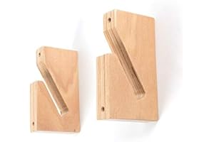 JUCKER HAWAII Supporto da parete per skateboard, longboard, bilanciamento, snowboard, wakeboard, supporto da parete in legno in diversi design