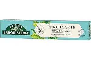 Antica Erboristeria Dentifricio Purificante Menta e Tè Verde 75 ml