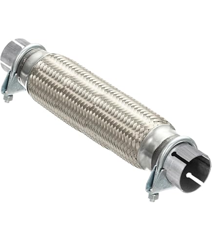 Tubo Di Scarico Flessibile Universale In Acciaio Inox, Lunghezza 250 Mm, Diametro 38-42 Mm, Per Riparazioni Fai Da Te