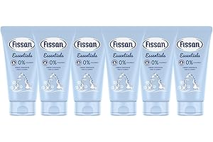 FISSAN - Crema Idratante Viso e Corpo - Formula Per Pelle di Neonati e Bambini - 0% Coloranti, Petrolati, Alcol etilico - Dermatologicamente Testata - 6 Confezioni - 150ml