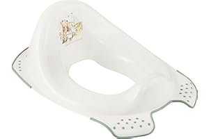 Keeeper Reductor de Inodoro Winnie, De 18 Meses a 4 Años, Antideslizante, Ewa, Blanco