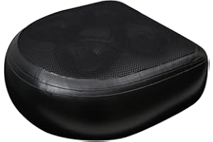 DECORHOME Whirl-pool-Sitzerhöhung – Aufblasbares Whirl-pool-Kissen | Booster-Whirlpoolsitz Mit Gewicht | Badewannenkissen Whirl-pool-Zubehör | Aufblasbares SPA-Sitz-Saugnapfkissen | Aufblasbarer Sitz Für Erwach