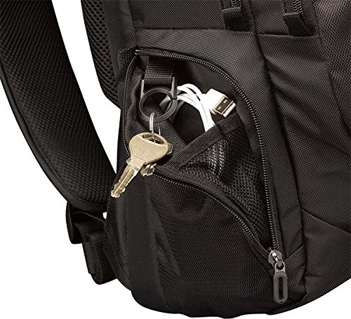 Case Logic RBP217 Notebook Backpack 43 9 cm  17 3 Zoll  mit iPad Tablet-Fach Schwarz