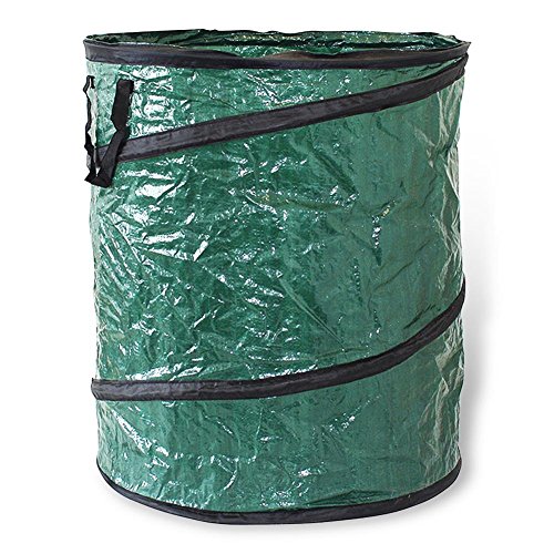 HC-Handel 930441 Gartenabfallsack selbstaufstellend 160 Liter PE-Gewebe grün