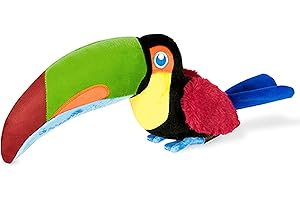 PUPPIA P.L.A.Y. Pet Lifestyle and You Fetching Flock Collection - Peluche de tucán para Perros
