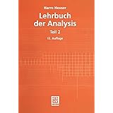 Lehrbuch der Analysis. Teil 2 (Mathematische Leitfäden)