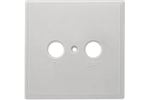 Axing TZU 2-02 Cache TV/SAT pour prise d'antenne BSD 40-xxx