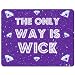 Produktbild The only Way Is Docht – PREMIUM Mauspad (5 Dick)