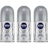 Nivea Silver Protect Deodorant Roll On for Men, 150 milliliters