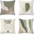 Federe Cuscini Lino Boho Set 4 Federe Cuscini 45x45cm Wyooxoo - Motivo Floreale Per Divano E Esterno 1226728 Federe Decorative Per Esterni E Interni