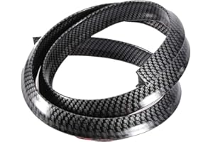 AYNEFY Car Wheel Arch Eyebrows Protector, Universal Carbon Fiber Fenders Flares Car Wheel Arch Eyebrows Protect Anti-scratch Pad Anti-scratch Pad