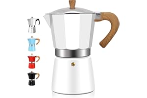 DITOSH 12 Tasse Aluminum Espresso Stovetop Moka Pot Express Coffee Maker Percolator Italian Classic Mocha Coffee Machine for Italian and Cuban Cafe Brewing for Home & Camping 600ml 20oz