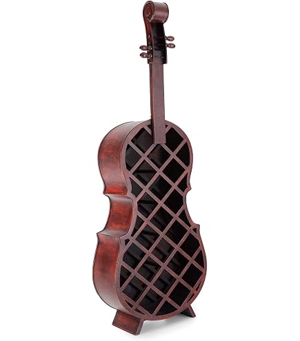 DanDiBo Porte-vin Métal Noir Set de 3 bouteilles de vin Porte