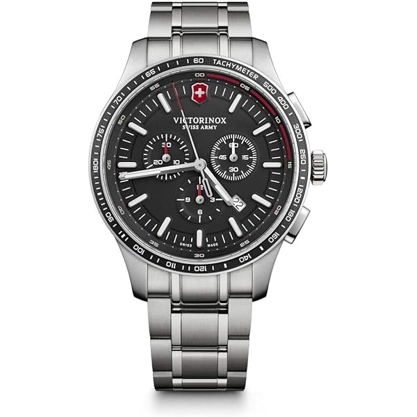 Victorinox Fieldforce Analogue Black Dial Men's Watch : Amazon.in