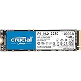 Crucial P1 1To CT1000P1SSD8 SSD Interne-jusqu’à 2000 MB/s (3D NAND, NVMe, PCIe, M.2)