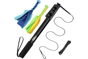 ETACCU Anioł drażniący dla dużych psów, zabawka dla psa, wysuwana, 150 cm, flirt z liną, zabawka dla małych i średnich i dużych