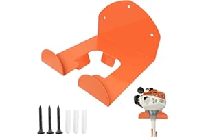 SHIQUAN Wandhalterung für Rasentrimmer, Aufhänger für Rasentrimmer, Motorsensen Halterung, Wandhalter, Gartengeräte Halterung, Federung für Kleine Rasenmäher