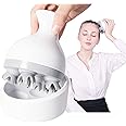 Huiying Electric Scalp Massager, With 4 Kneading Massage Heads Portable Handheld Hair Massager, Portable Rechargeable Head Massager, Gifts For Ladies And Men, Promote Hair Growth, Pressure Release.