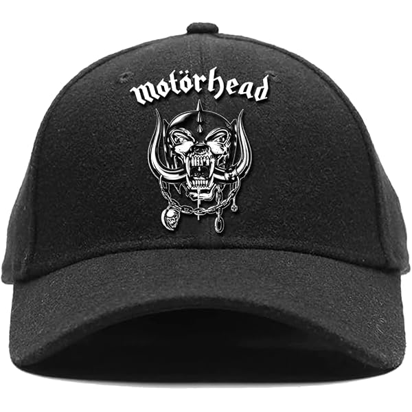 Motorhead Cappellino Da Baseball Unisex - Warpig Band Logo - Ufficiale, Nero, Regolabile - Taglia Unica - 4