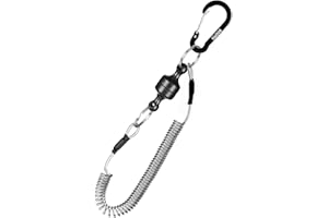 Booms Fishing MRC Magnetic Net Release for Fly Fishing, Magnetic Quick Release Keychain, Magnet Clip Release with Carabiner Clip