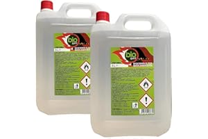 HYTAMA TOOLS 2 Pezzi - Bioetanolo combustibile stufe Bio Sprint 5 litri 99,9% inodore no fumo naturale no zolfo
