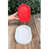 Bubble Elips Silikon Tepsi Kalıbı