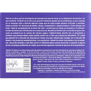 101 cosas que aprendí en la Escuela de Arquitectura
