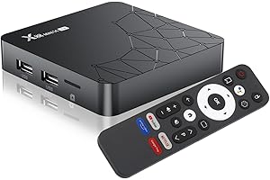 GREVA Android 14.0 TV Box, 8K UHD Resolution Android Box 2GB RAM 16GB ROM RK3518mini Quad-Core 64bit Cortex-A53, 2.4GHz/5.0GHz Dual Wifi6 10/100M LAN Enternet Bluetooth 5.0 USB 3.0 Smart TV Box 3D HD