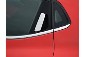 ALVM PARTS & ACCESSORIES Lot de 2 poignées de porte arrière en chrome pour Clio IV (2012 +)