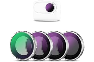 NEEWER ND Filter Set Compatible with Insta360 GO 3S, CPL+ND8+ND16+ND32 Filters Kit, Action Camera Accessories, polarise & Neutral Density Filters, Multi Coated HD Optical Glass