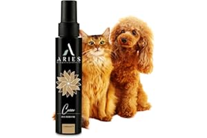 ARIES SOLUZIONI NATURALI Profumo Per Cani Lunga Durata e Gatti Fragranza al Cocco Spray Deodorante per Cani Non Irrita la Cute e Mucose Ideale anche per Cuccioli Profumo Dolce ed Intenso Il Cocco 100ml Aries