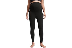 CRZ YOGA Butterluxe Leggings de Maternité Entraînement Yoga Grossesse Pantalonover - 64cm/71cm