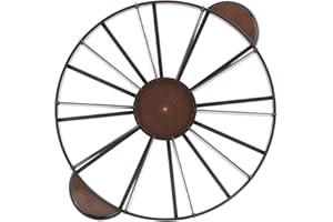 MOKERNALI Rebanador de Pastel,Marcador de Tartas 10/12 Porciones,Divisor de Tartas con Mango Ambos Lados,Corta Porciones Iguales,Fácil de Usar,Para Pasteles De Hasta 10 Pulgadas Para Herramienta de Horneado