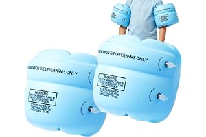 Armpuffar för Barn | 1 par säkerhetsuppblåsbara armflytare för barn och vuxna - Armringar För Poolbad Och Simning - För Sommarlov Och Semester Fester Födelsedagar Helgdagar
