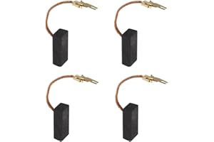eMagTech 2 Pares de Escobillas de Carbón para Cortacésped 6x9x20mm Compatible con Bosch ROTAK 34 ROTAK 32R ROTAK 370 43LI ERGOFLEX Accesorios para Herramientas Eléctricas para Motores Eléctricos