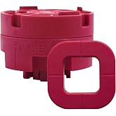 We R Memory Keepers Button Press Square Push Button Insert, Square (31mm)