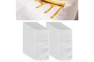 CARGEN 50 Pack 2x4.5 Rosin Bags Filter Bags - 120 Micron Rosin Press Bags Hash Screen bag Sturdy Stitches Not Easy to Blowout