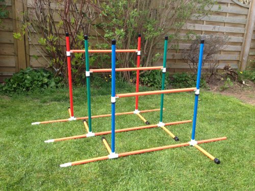 freestanding-colourful-6-dog-agility-weave-poles-which-convert-into-3-dog-agility-training-jumps-due-to-amazons-new-postage-policy-we-can-only-post-this-item-to-mainland-uk-England-Wales-and-Scotland-