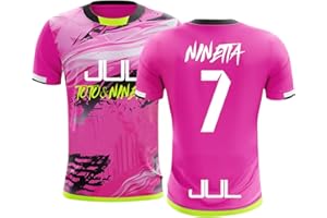 GÉNÉRIQUE Homme Femme T Shirt JUL Maillot Sport Respirant Tee Shirt Confortable pour Fans T Maillot de Foot Enfant Cadeaux des Fans Garçon Enfant Homme Equipement Garçon Football CadeauHommes Femmes