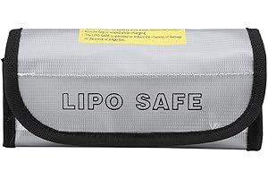 Smandy Feuerfester Akku Tasche Tragbarer LiPo Akku Explosionssicherer Schutzbeutel Sicherheit Tasche für Ladung und Lagerung