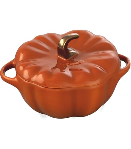 Cocotte En Forme De Tomate Staub - Céramique émaillée, Four Et Micro-ondes, Rouge