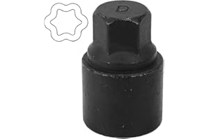 GOKTVAI Herramienta para Extraer Tuercas de Seguridad de Rueda D, Adaptador Dado Acero Especial Bloqueo Ruedas Llave Antirrobo Tuercas Seguridad para Toyota