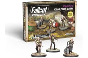 MODIPHIUS Fallout Wasteland Warfare Ack Ack, Sinjin & Avery Fallout Minis