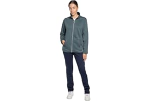 Leo Corsetteria Tuta donna invernale felpata calda per signora con zip cerniera tasche e pantaloni lunghi F.lli Campagnolo 8Q76287