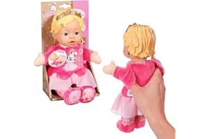 BABY born Princess per bebè 834688 - Morbida Bambola marionetta da 26 cm con testa in morbido vinile - Si può lavare a mano - Adatta ai neonati
